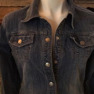 Juniors denim jacket (L)